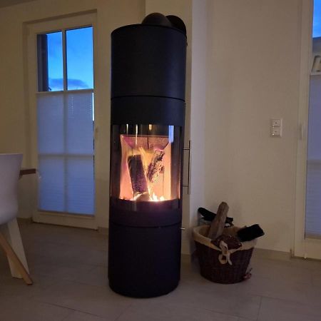 Modernes Reetdach-Ostseeferienhaus Bella Mare, Insel Usedom Mit Sauna, Kamin & Sonnenterrasse Zirchow Bagian luar foto