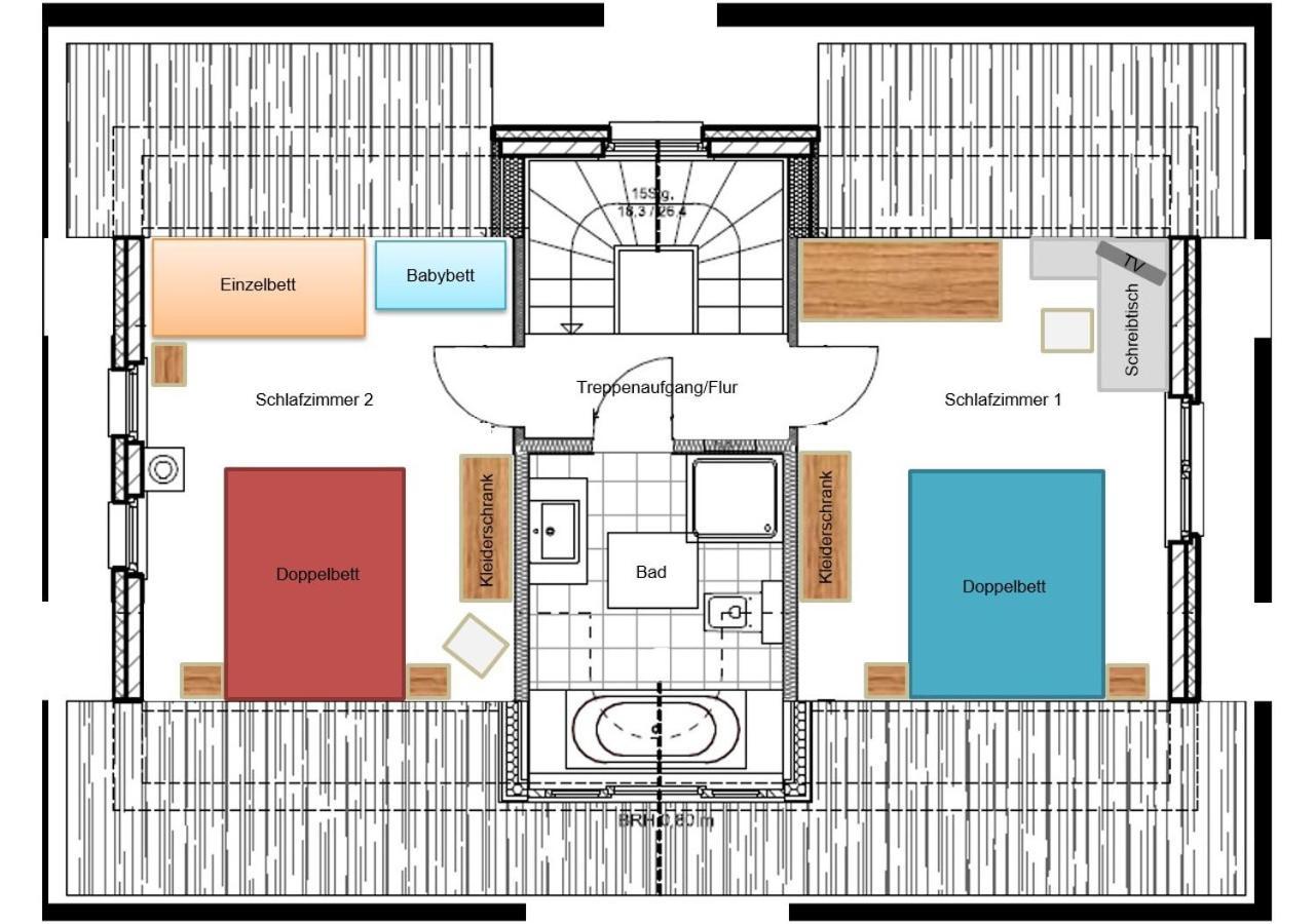 Modernes Reetdach-Ostseeferienhaus Bella Mare, Insel Usedom Mit Sauna, Kamin & Sonnenterrasse Zirchow Bagian luar foto